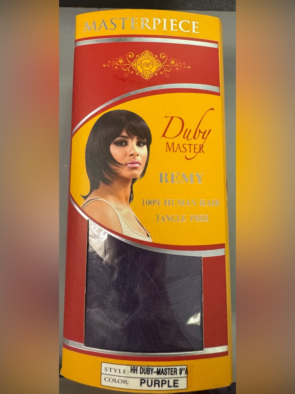 Masterpiece hair. Duby Master. 100% human hair.